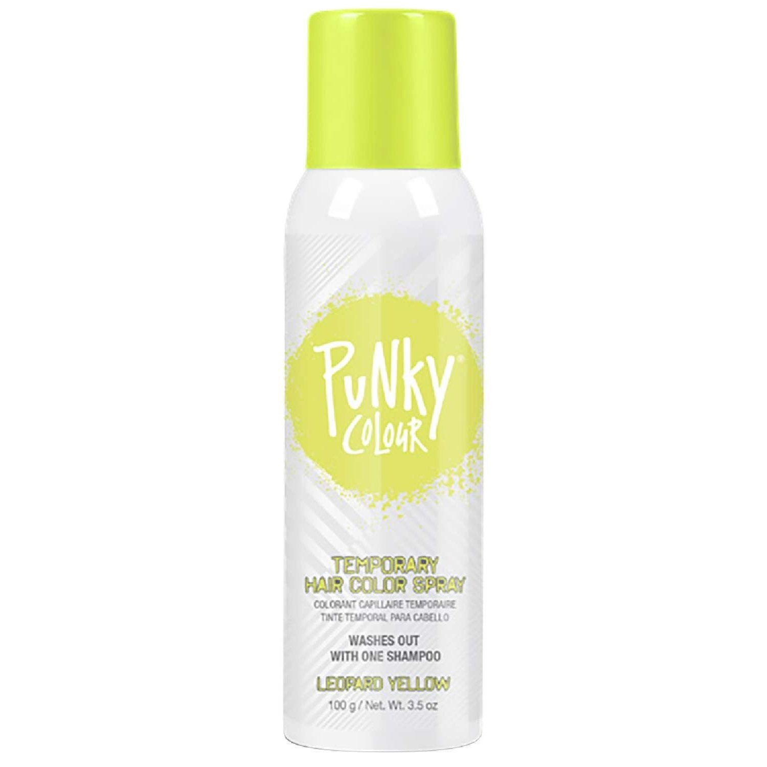 Punky Colour Temporary Color Highlight Spray Leopard Yellow 3.5 Oz