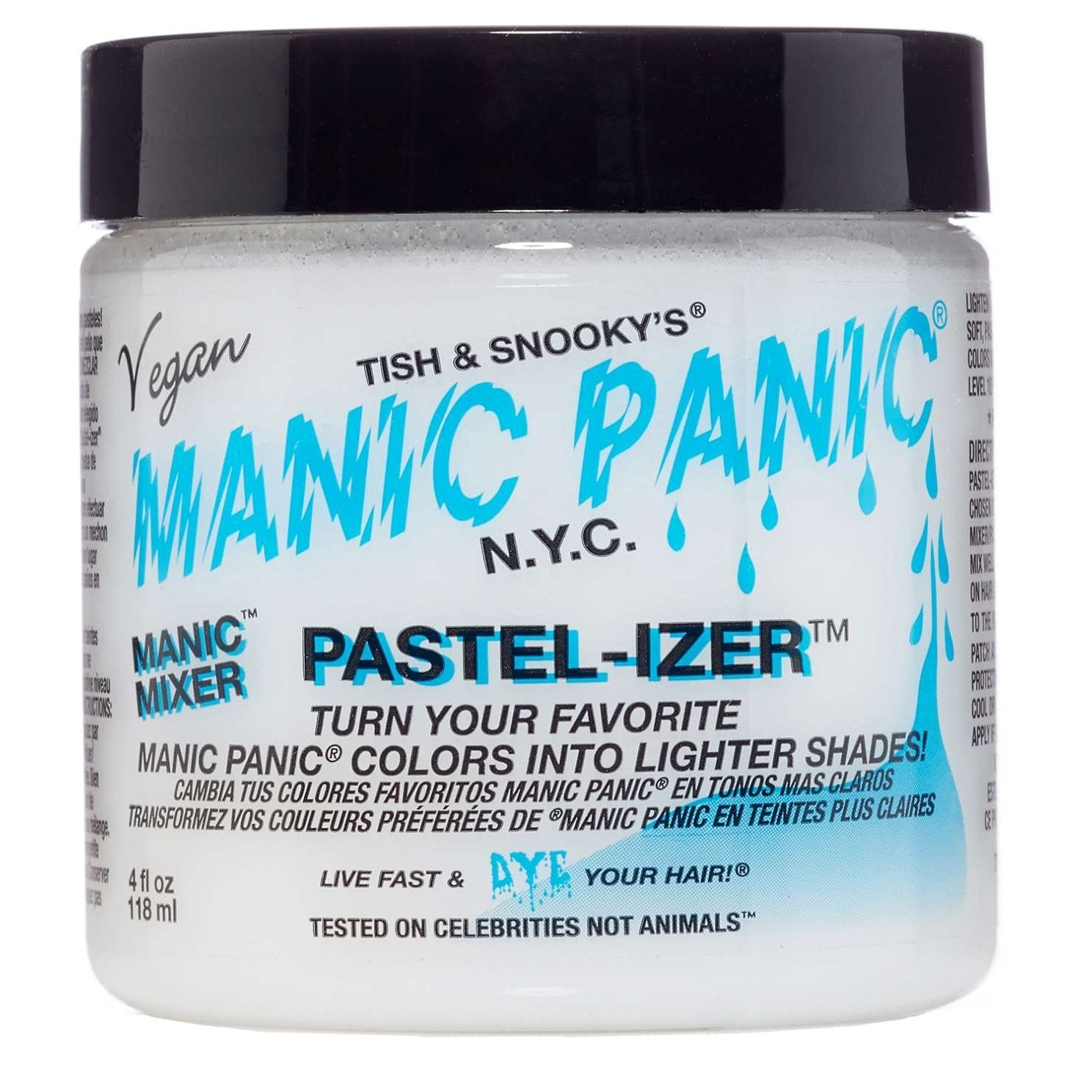 Manic Panic Semi Permanent Cream Hair Color - Pastelizer 4 Oz