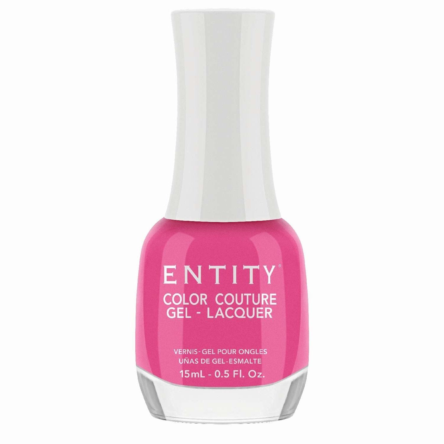 Entity Color Couture Gel Lacquer Beauty Icon 850 The Bright Stuff 0.5 Fl Oz